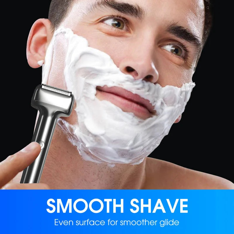 Electric Foil Shaver Rinseable 60-Minute Battery Rechargeable