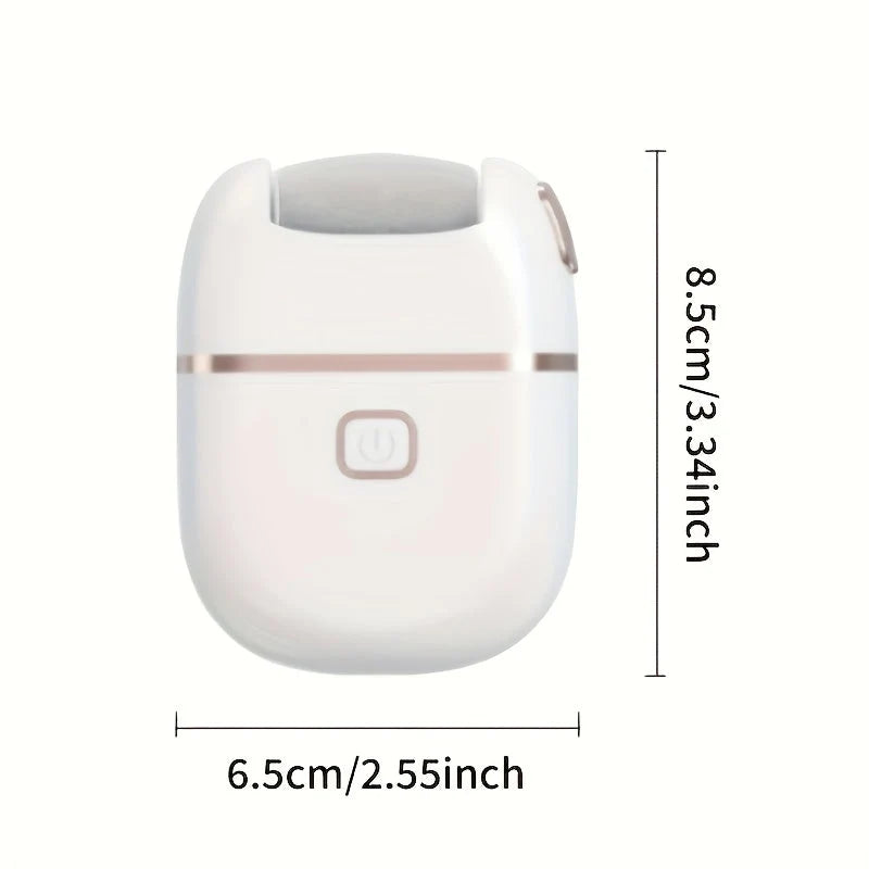 Electric Foot File USB Rechargeable Three Replaceable Heads