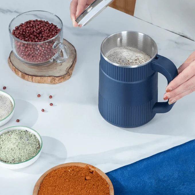 Electric Grain Mill Powerful Motor Stainless Steel Grinding Cup