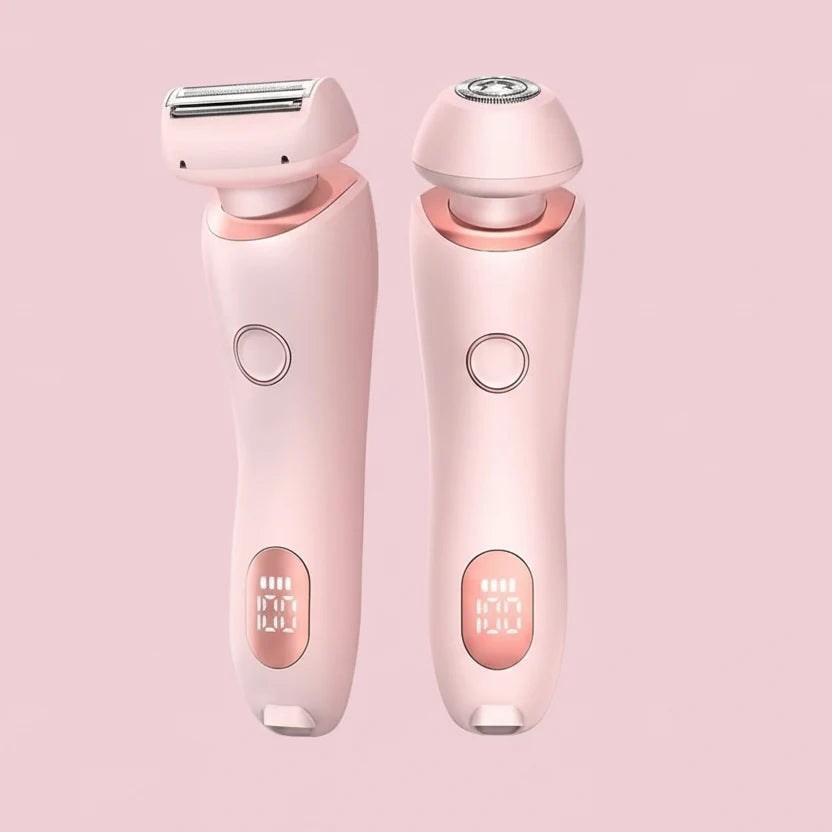Electric Hair Removal Device LED Light Cordless Rechargeable