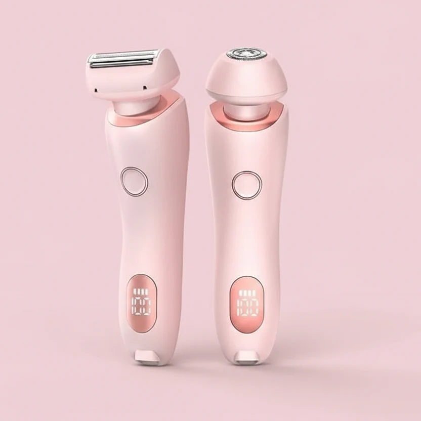 Electric Hair Removal Device LED Light Cordless Rechargeable