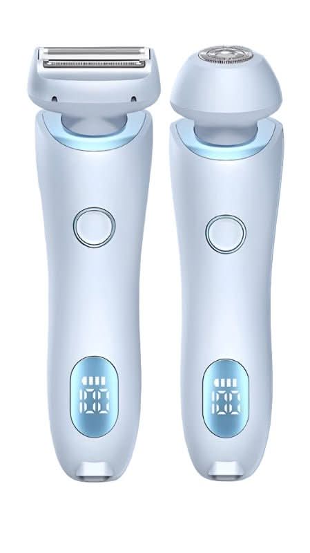 Electric Hair Removal Device LED Light Cordless Rechargeable
