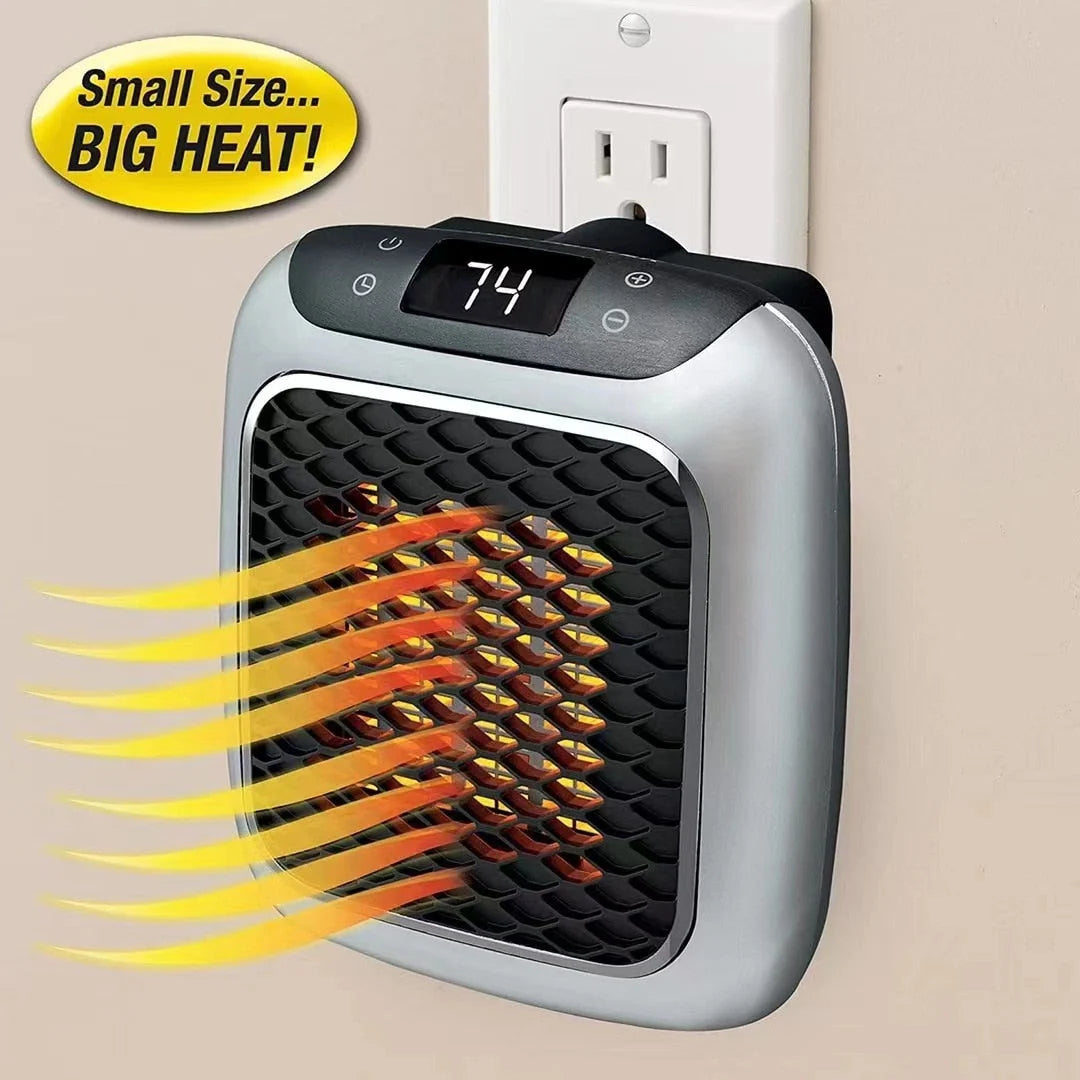 Electric Heater Wall-Mounted 800W LED Digital Display