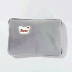 Electric Hot Water Bottle Plush Cover Automatic Shutoff