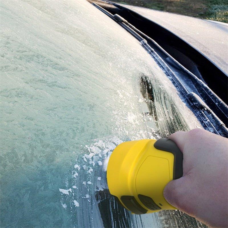 Electric Ice Scraper Rotating Head USB Rechargeable