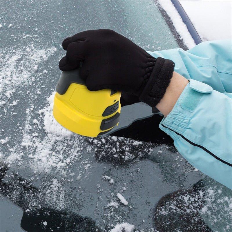 Electric Ice Scraper Rotating Head USB Rechargeable