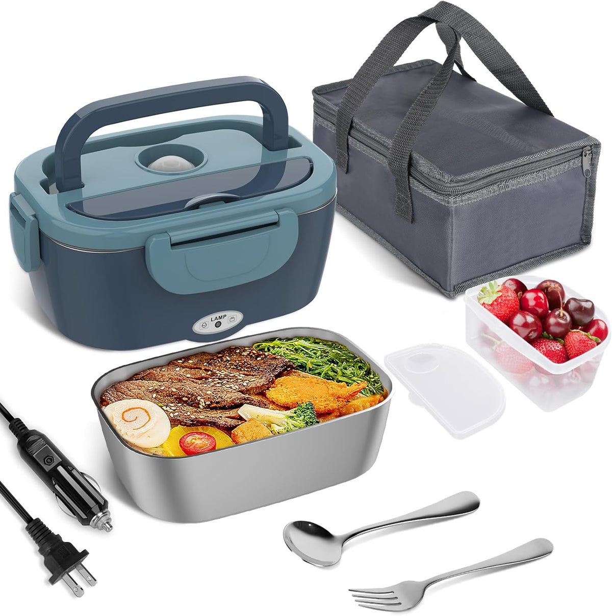 Electric Lunch Box Car & Home Food Warmer
