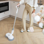 Electric Mop Cordless Built-In Spray Washable Microfiber Pads