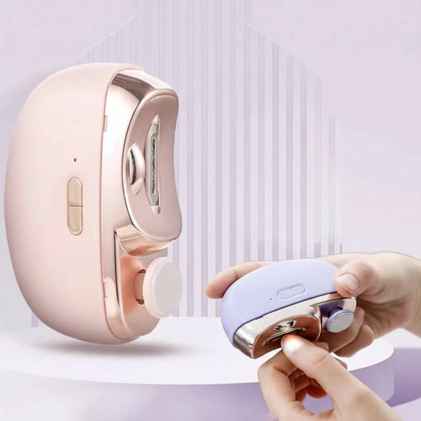 Electric Nail Clipper Automatic Cutting & Polishing Compact Design