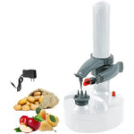 Electric Potato Peeler Automatic Shutoff Root Vegetable Prep