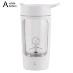 Electric Protein Shaker Bottle Self-Mixing BPA-Free Leakproof