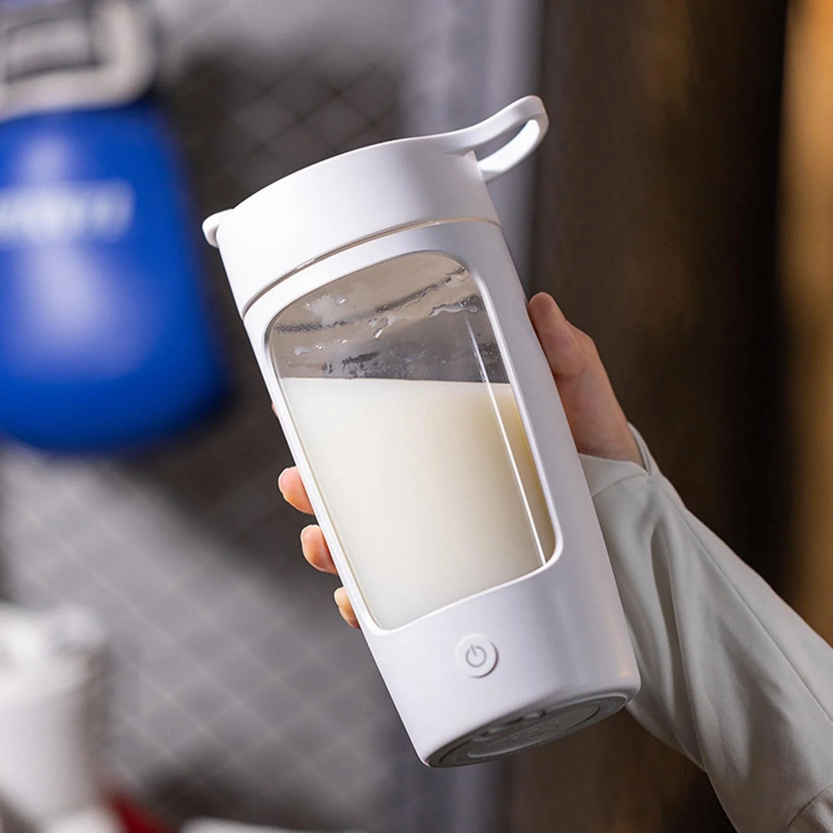 Electric Protein Shaker Bottle Self-Mixing BPA-Free Leakproof