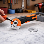Electric Scissors Cordless Self-Sharpening Up to 120-Minute Battery Life