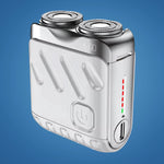 Electric Shaver Dual-Ring Blades Water-Resistant