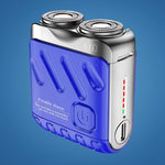 Electric Shaver Dual-Ring Blades Water-Resistant