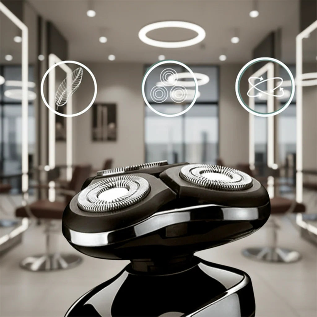 Electric Shaver Waterproof Wet & Dry Rechargeable