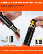 Electric Siphon Pump Battery-Powered High-Flow Liquid Transfer