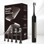 Electric Toothbrush Sonic 40,000 Vibrations USB Rechargeable Waterproof
