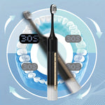 Electric Toothbrush Sonic 40,000 Vibrations USB Rechargeable Waterproof