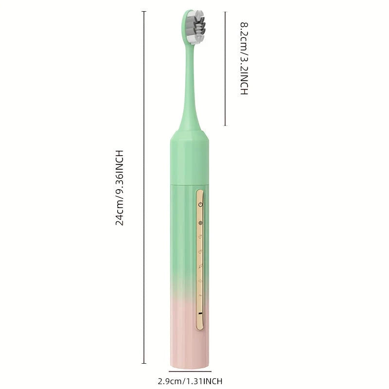 Electric Toothbrush Sonic 40,000 Vibrations USB Rechargeable Waterproof