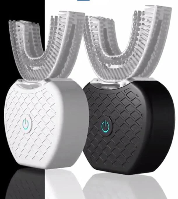 Electric Toothbrush U-Shaped Rechargeable Blue Light