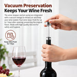 Electric Wine Opener Set USB Rechargeable With Accessories
