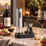 Electric Wine Opener Set USB Rechargeable With Accessories
