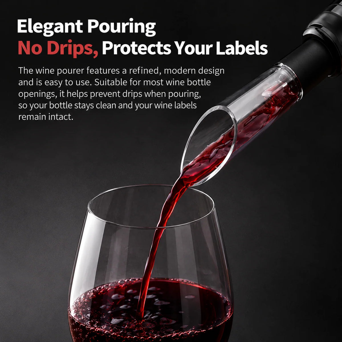 Electric Wine Opener Set USB Rechargeable With Accessories