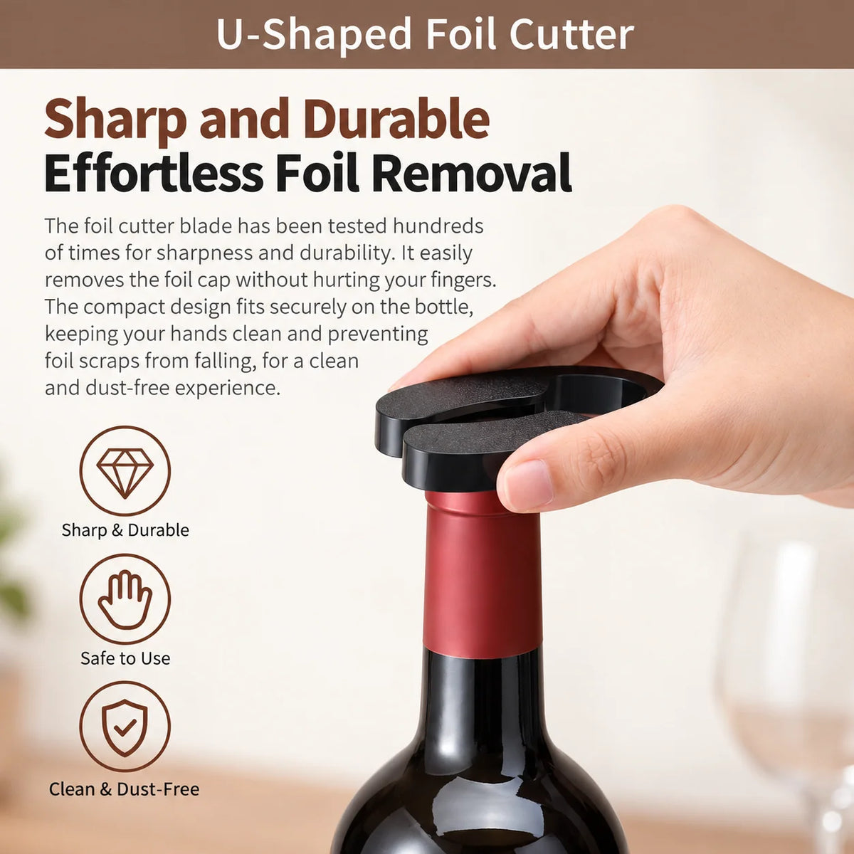Electric Wine Opener Set USB Rechargeable With Accessories