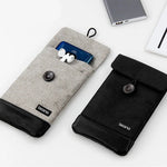 Electronics Accessories Storage Bag Compact Protective Buckle Closure