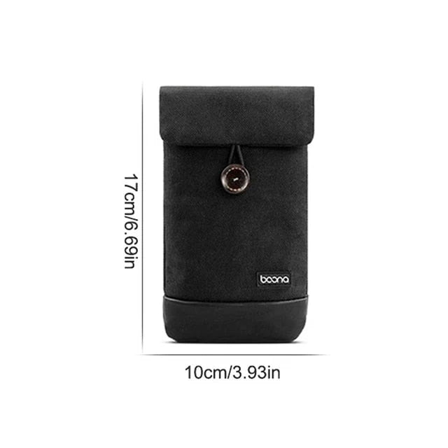 Electronics Accessories Storage Bag Compact Protective Buckle Closure