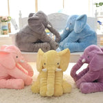 Elephant Plush Pillow Soft Cuddly Lightweight Comfort