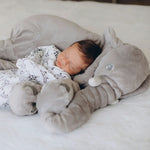 Elephant Plush Pillow Soft Cuddly Lightweight Comfort