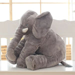 Elephant Plush Pillow Soft Cuddly Lightweight Comfort