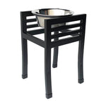 Elevated Dog Bowl Stand 18-Inch Steel Non-Slip