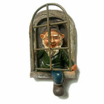 Elf Garden Statue Resin Tree Window Decor