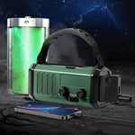 Emergency Radio AM FM NOAA Solar Hand Crank 10,000mAh Battery