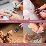 Engraving Pen Cordless Rechargeable Interchangeable Bits
