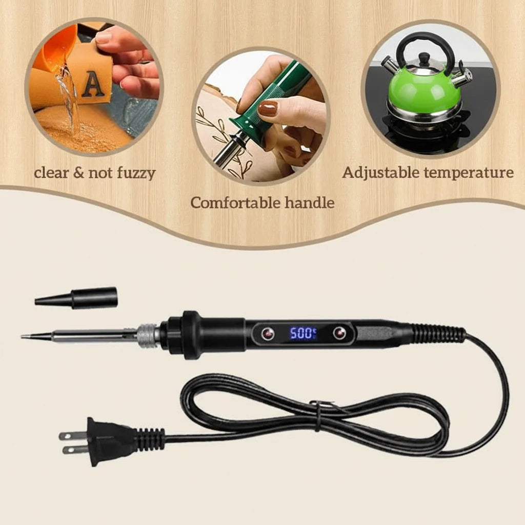 Engraving Pen Set Adjustable Temperature 58-Piece Set