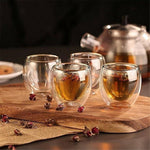 Espresso Cup Double-Wall Glass Insulated & Condensation-Free