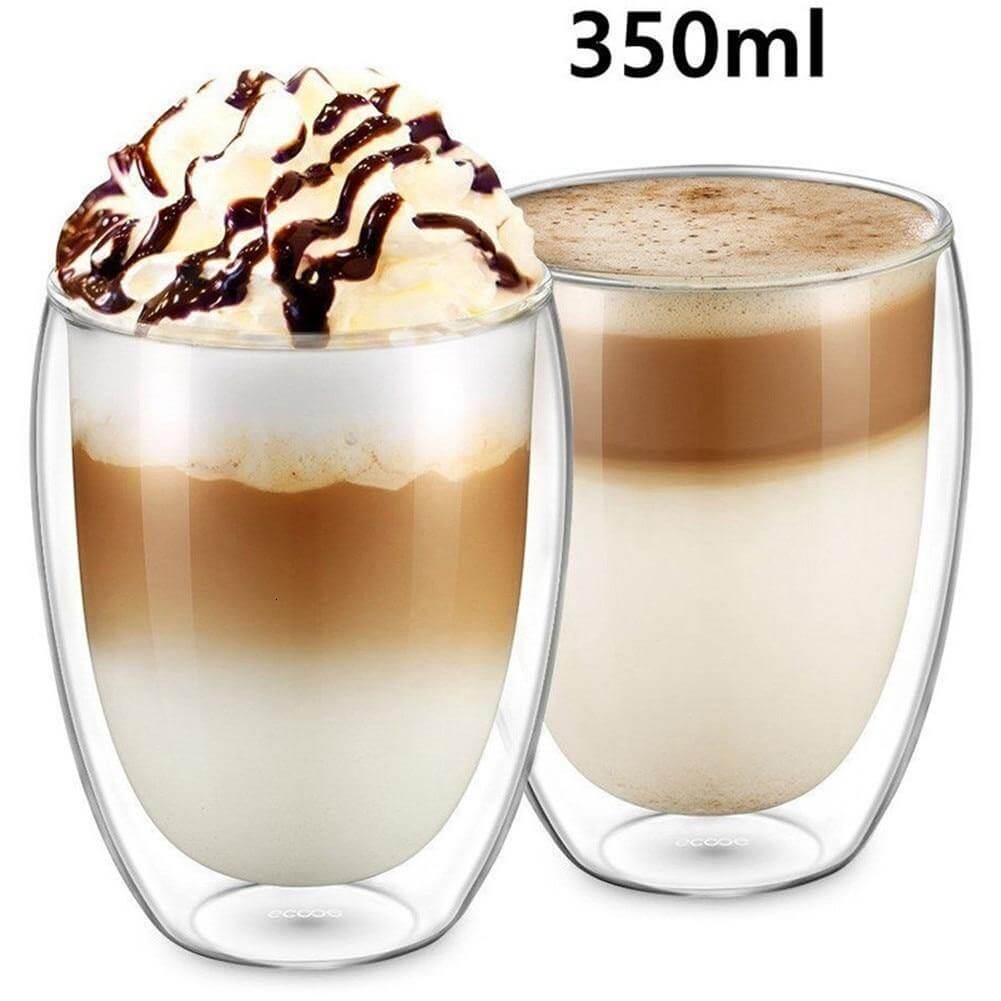 Espresso Cup Double-Wall Insulated Condensation-Free