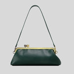 Evening Bag Patent Leather Glossy Finish Detachable Strap