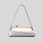 Evening Bag Patent Leather Glossy Finish Detachable Strap