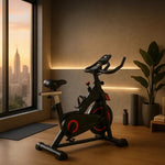 Exercise Bike Silent Belt Drive Heavy Flywheel LCD Display