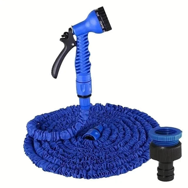 Expandable Garden Hose 7 Spray Modes Space-Saving Storage