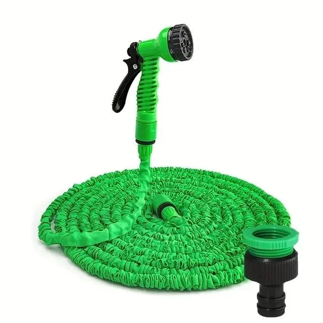 Expandable Garden Hose 7 Spray Modes Space-Saving Storage