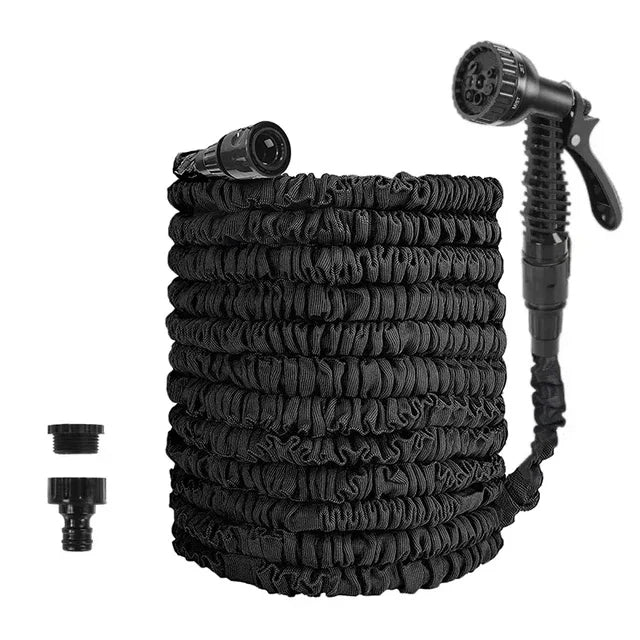 Expandable Garden Hose 7 Spray Modes Space-Saving Storage