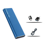 External Hard Drive 4TB USB-C Portable Plug-and-Play