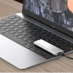 External Hard Drive 4TB USB-C Portable Plug-and-Play