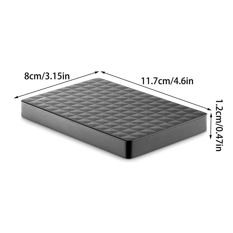 External Hard Drive 8 TB USB 3.0 Portable Plug-and-Play